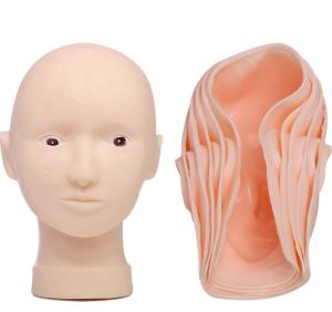 Quality Eyebrow Lip 3D Practice Skin Korean 3D Silicone Full Face Practice Eyebrow Bleaching Lips wholesale
