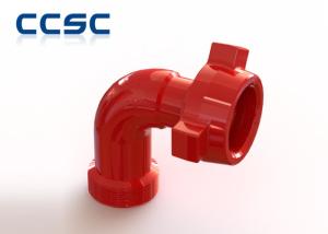 Quality 2-4 Inch Flowline Pipe Fittings Fig 602 Long Radius 90 Degree Elbow Material Class AA-EE wholesale