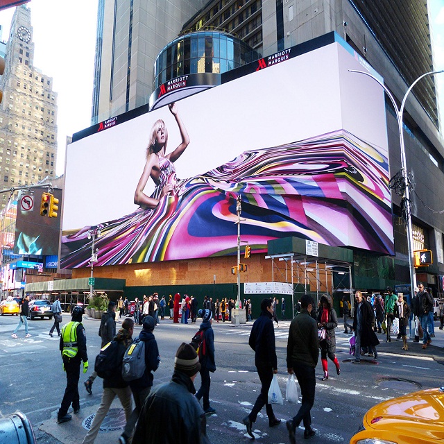 P8 P10 Full Color Double Side Dooh Display Outdoor Led Display Billboard Screen