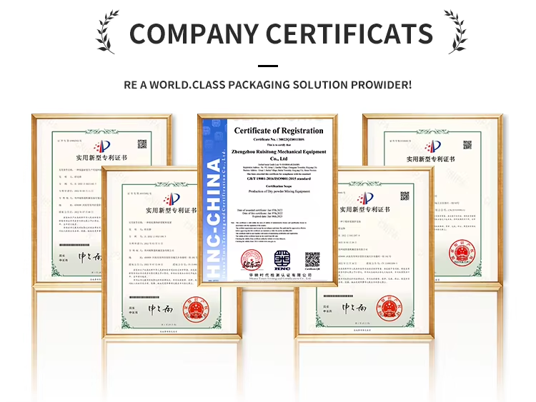 300BPH-480BPH Dry Mortar Packing Machine Gypsum Cement Packaging Machine