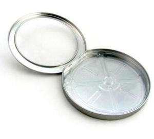 Quality Window top lid CD tin case wholesale
