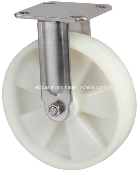 Stainless Steel 8" 290kg Rigid Tpa Caster S7108-25 for Heavy Duty Warehouse