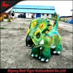 Professional Animatronic Dinosaur Ride Windproof / Waterproof