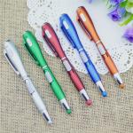 2015 Customized Logo Led Light Pen, Plastic Promotional Pen, Light up Ballpen