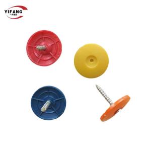 Quality OEM Ring Shank Plastic Cap Roofing Nails Meet EN12815 Standard wholesale