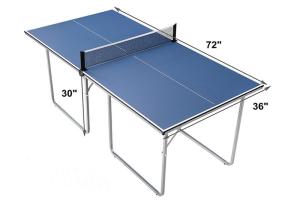 Quality Not Knock Down Competition Table Tennis Table , Easy Storage 6FT Inside Ping Pong Table wholesale