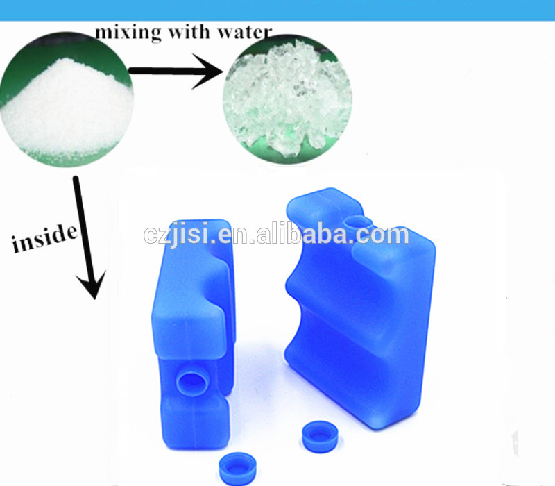 HDPE Hard Plastic Shell Breast Milk Ice Pack Non Toxic For Baby Bags