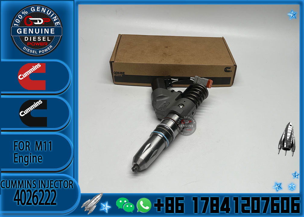 4026222 4903472 OE quality Brand New Diesel Common Rail Injector 4026222 4903472 for C ummins QSM11 M11 ISM engine