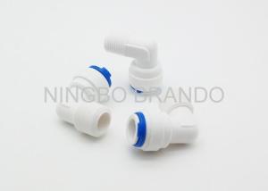 Quality Plastic Quick Connect Pneumatic Fittings / 2 Way Pneumatic Tube Fittings wholesale