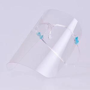 Quality Transparent EN166 PET 81*168cm Safety Visor Face Shield wholesale