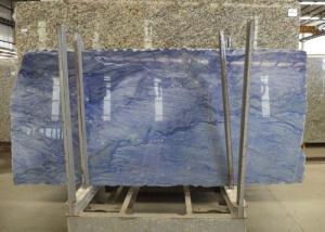 Quality Blue Macuba Quartzite Granite Floor Slabs Brazil Azul Macuba Type wholesale