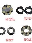 Excavators Spare Parts 28A 28AS Flexible Rubber Coupling For EX100-2 EX120-2