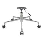Modern Ergonomic Caster Chair Base Aluminum Alloy Wheel Base For Office Chair