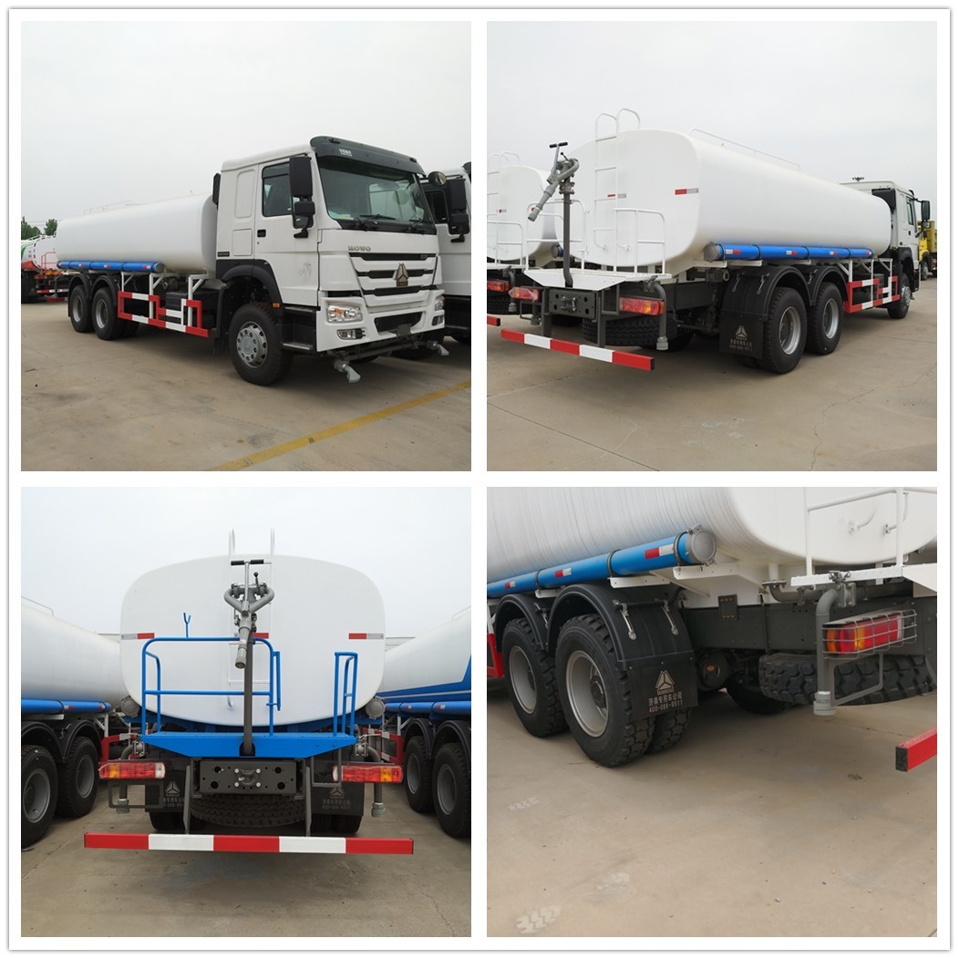 20000L 6x4 Used Water Tanker Truck , Second Hand Water Spraying Truck