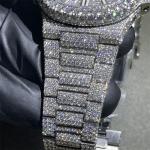 3ATM Moissanite Bust Down Watch Bling Dial Diamond Watch Waterproof
