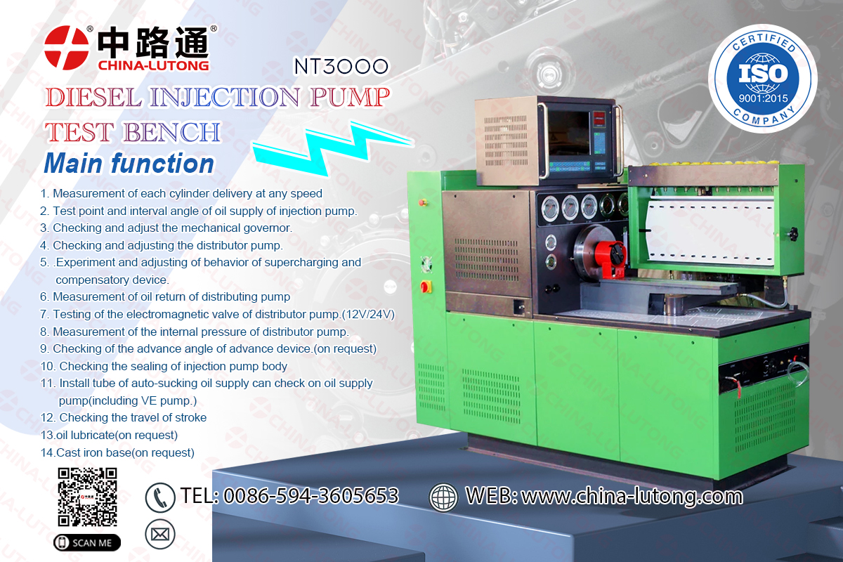 high cost performance CR718 for bosch diesel fuel injection pump test bench PQ1000
