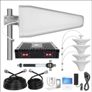 Quality Tri Band GSM900 1800 2100Mhz Mobile Network Signal Booster Repeater Amplifier wholesale