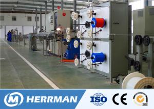 Quality Fiber Optic FTTH Cable Production Line For Premise Cable, 2 - 12 fibers indoor cable,Tight coating line wholesale