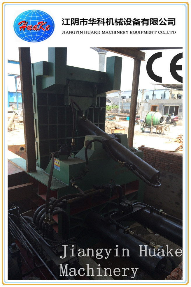 SGS Safe Scrap Steel Recycling Baler