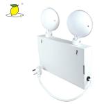 Professional Twin Spot Emergency Light , Green Fire Exit Light Sign