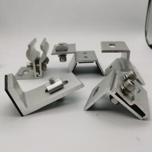Quality Aluminium Solar Panel Rail Clamps With Limit Bolts And Springs wholesale