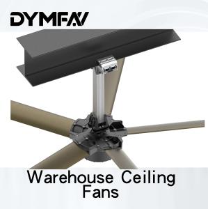 Quality 95 RPM Industrial Large Ceiling Fan Large Workshop HVLS Energy Saving Ceiling Fans wholesale