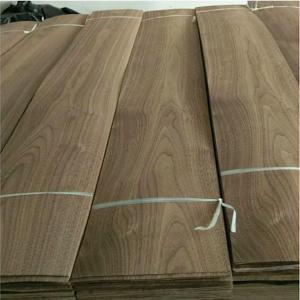 Quality ISO9001 Walnut Wood Veneer , 1220mm*2440mm Natural Wood Floor Veneer wholesale