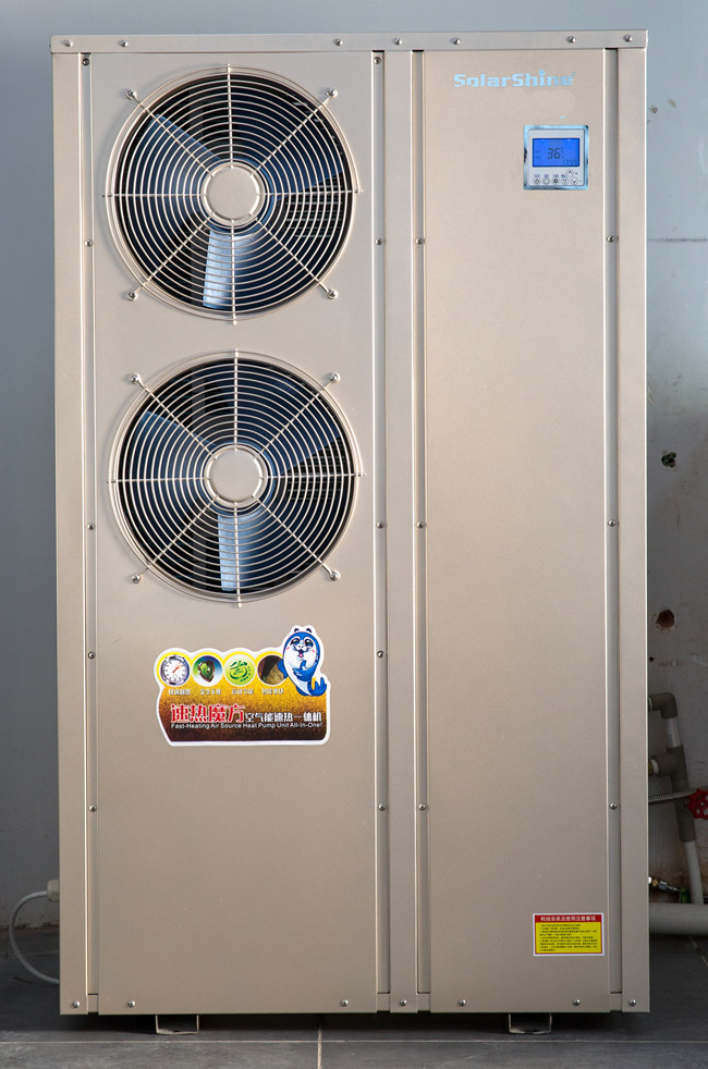 Fast Heating All In One Heat Pump Water Heater Scroll Compressor Type