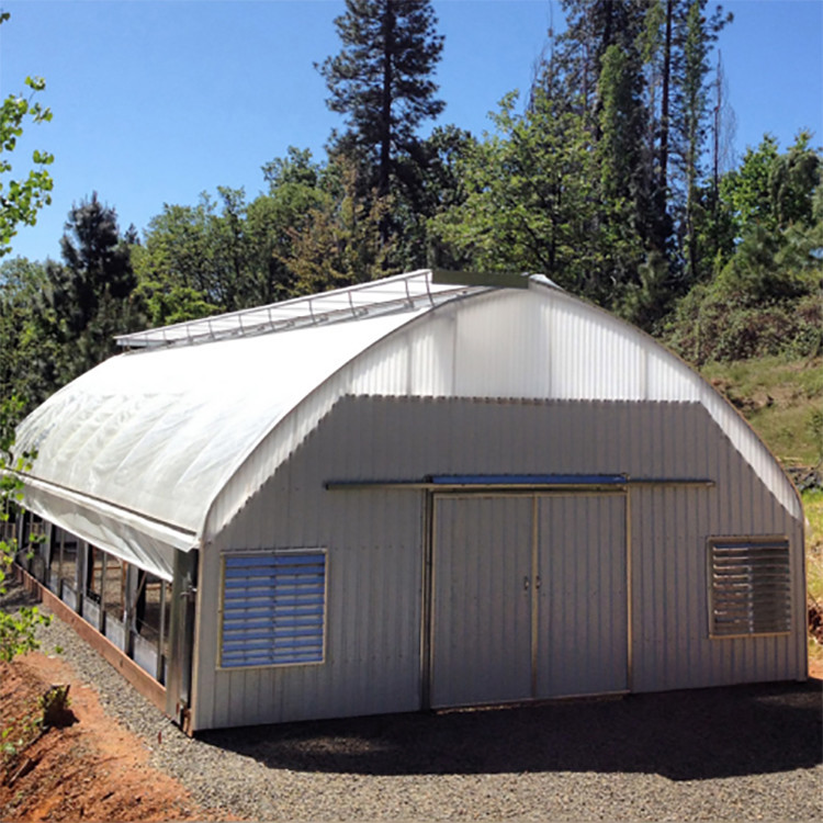 Medical Plant Growing Fully Auto Greenhouse Led Grow Light 100% Automated Light Deprivation Blackout Greenhouse