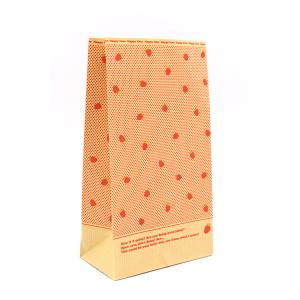 Quality Customized Biodegradable Kraft Paper Bags With Embossing Finishing Tech wholesale