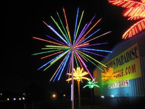 Quality led fireworks tree lights LED fireworks light wholesale