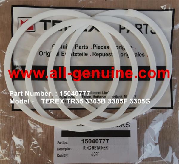 TEREX 15040777 RETAINER MINING NHL DUMP TRUCK TR35 TR50 TR60 TR100 3305B 3305F