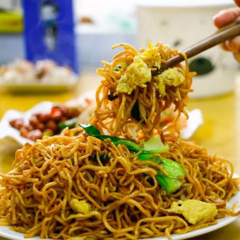 Low-Salt OEM Quick Cooking Noodles Bulk Kangshifu Crispy Ramen Round Instant Noodles