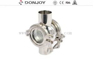 Quality DN25 150 Degrees Waterproof Hygienic Sight Glass wholesale