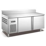 LED Display 1.5m Fan Cooling Under Counter Chiller 2 Door