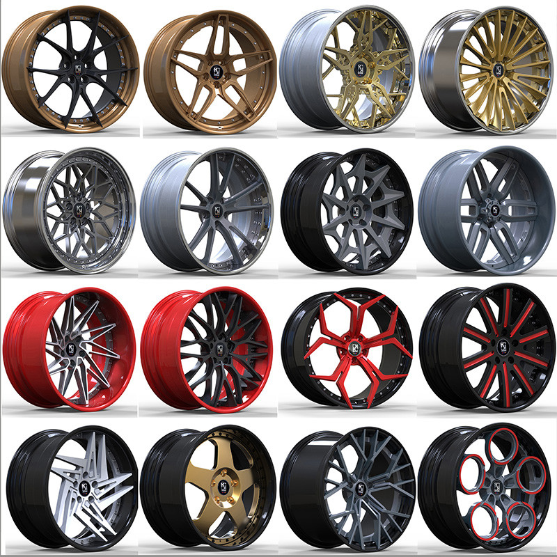 Luxury Monoblock 2-piece 3-piece Deep Dish Rims Wheel Forged Alloy Wheels For W204C63, W205C63S, W212E63, W213E63S, W117
