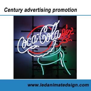 Quality Coca Cola advertising neon sign wholesale