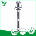 500KV Extra High Voltage Surge Arrester , Porcelain Substation Type Zinc Oxide
