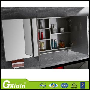 Quality Mirrored Solid Wood Carcase Material bathroom cabinet wholesale