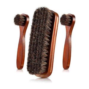 Quality Bristles Horsehair Wooden Shoe Brush Cleaning Polish wholesale