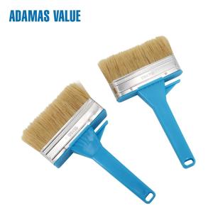 Quality Ceiling Brush Natural Bristle Paint Brush Boild Pure Bristles 44mm Length wholesale