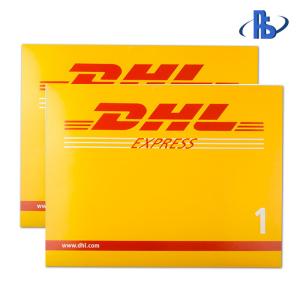 Quality DHL Courier Plastic Mailing Bags Tear Proof For Important Documents wholesale