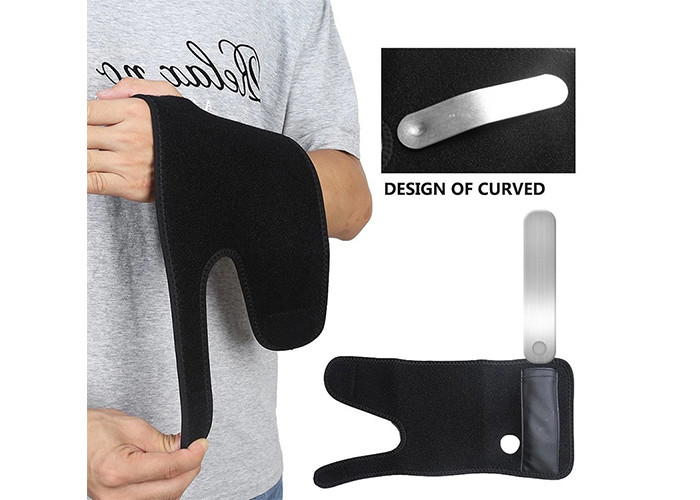 Lightweight Neoprene Wrist Support Brace , Left Hand Wrist Splint For Men / Women
