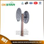 wood fitness equipment park exercise wheel for old people