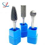 6 Mm Flame Carbide Burr Rotary File For Steel 15000-45000 Turn / Min