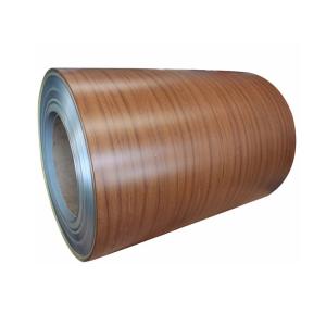 Quality T3 Temper Wood Grain PVDF Coated Aluminum Strips Good Weldability wholesale