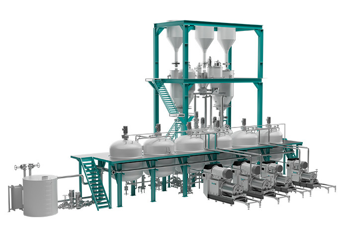 Electric Heating Cylindrical Dispersion Tank for Cooling / Water Cooling