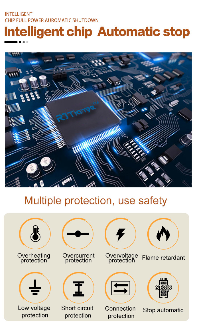 2.4A 7stage Intelligent Pulse Repair Charger With Polarity Reversal Protection