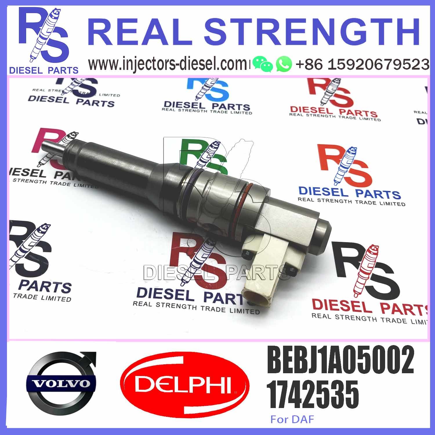 Injector Electronic Unit 1846419 1905001 BEBJ1A00202 BEBJ1A05002 BEEBJ1B00001 Engine Diesel Injector