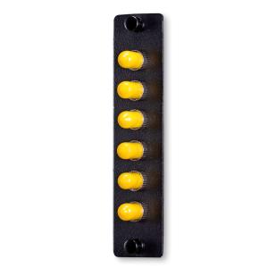 Quality Fiber Optic Adapter Panel ST 6 Port 6 Core Single Mode Adapter wholesale